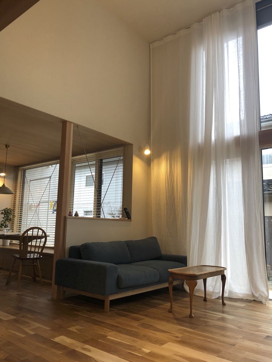 リネンカーテン Linen Curtain @LINNET